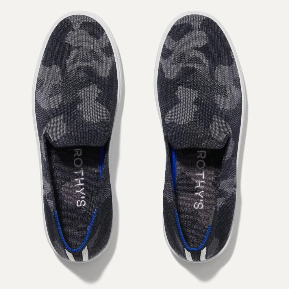 Rothy’s Original Camo Slip On Sneaker